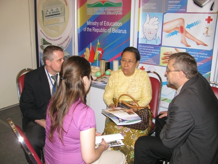 National exposition of the Republic of Belarus in the Yangon International Trade Fair (22-25 December 2012, Yangon, Myanmar)