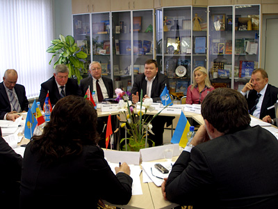 Working meeting of national developers of the International Program of Innovative Cooperation of the CIS Member States till 2020 (Minsk, 2012)