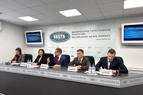 Press conference "First steps in the implementation of the Comprehensive Program of Russian-Belarusian cooperation in the field of nuclear non-energy and non-nuclear projects"