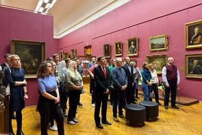 A visit to the National Art Museum of the Republic of Belarus by the team of the State Institution "BelISA"