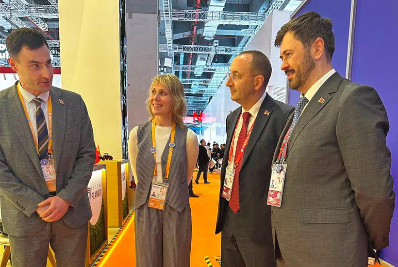 Раздел научно-технических разработок Национальной экспозиции  на восьмой Китайской международной выставке импорта  (5 – 10 ноября 2025 г., Китайская Народная Республика, г.Шанхай)