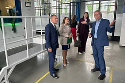 Татьяна Столярова посетила ООО «Центр аддитивных технологий PH»