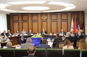 Состояние и перспективы развития науки в Республике Беларусь обсудили на совместном заседании коллегии ГКНТ и Президиума НАН Беларуси Состояние и перспективы развития науки в Республике Беларусь обсудили на совместном заседании коллегии ГКНТ и Президиума НАН Беларуси